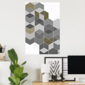 Hexagons haben gesegnet poster (Heimbüro)