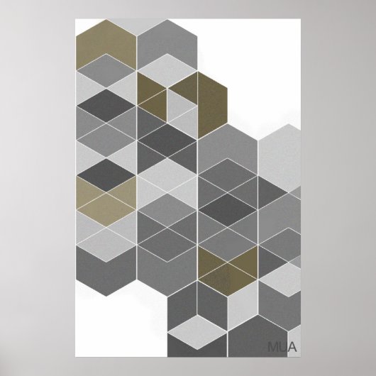 Hexagons haben gesegnet poster (Vorne)