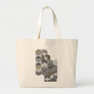 Hexagons haben mir Jumbo-Tasche gesegnet Jumbo Stoffbeutel