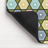 Hexagons und Dreiecke Mousepad (Ecke)