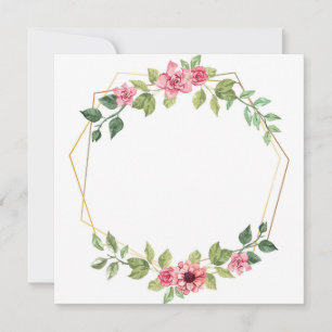 Hexagons with Flowers Ankündigung