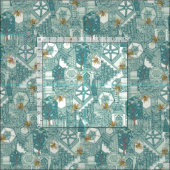 Hexagonstadt Stoff (Kachel)