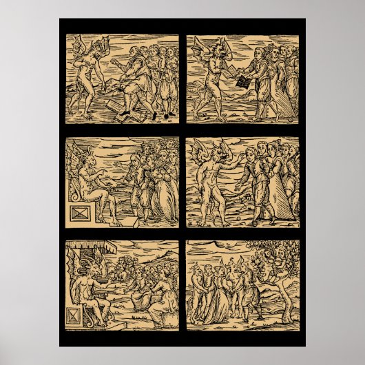 Hexaptych nach Guazzo 30x40 Poster (Vorne)