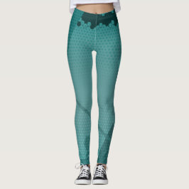 Hexastuff Gemustert Leggings