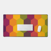 HexaSunset Fade Desktop Schreibtischunterlage (Tastatur & Maus)