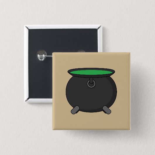 Hexch Cauldron Button (Vorne & Hinten)