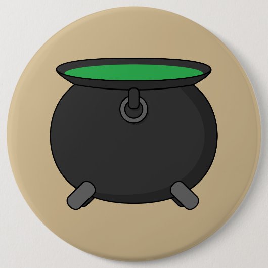 Hexch Cauldron Button (Vorderseite)