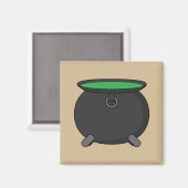 Hexch Cauldron Magnet (Vorderseite/Rückseite)