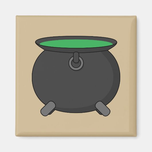 Hexch Cauldron Magnet (Vorne)