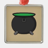 Hexch Cauldron Ornament Aus Metall (Vorne)