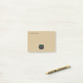 Hexch Cauldron | Text hinzufügen Post-it Klebezettel (Auf Schreibtisch)