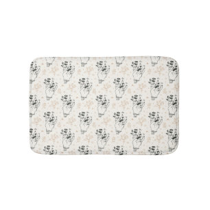 Hexchy Bohemisch Badematte