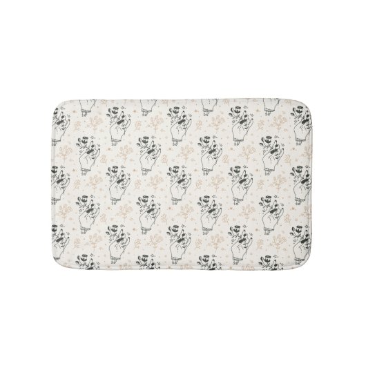 Hexchy Bohemisch Badematte (Vorderseite)