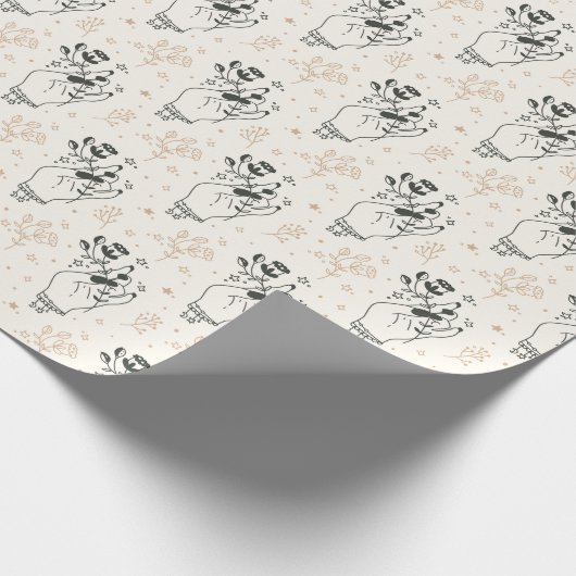 Hexchy Bohemisch Geschenkpapier (Ecke)