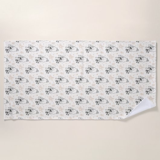 Hexchy Bohemisch Strandtuch (Vorderseite)