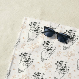 Hexchy Bohemisch Strandtuch