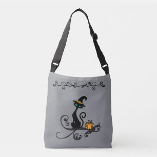 Hexchy Cat Cross Body Bag Tragetaschen Mit Langen Trägern