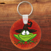 Hexchy Frog Button Schlüsselanhänger (Vorderseite)