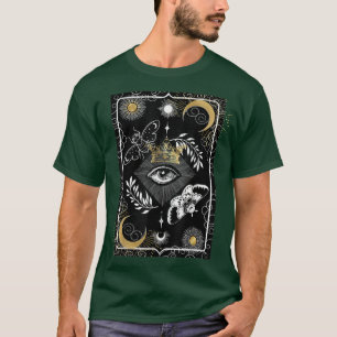 Hexchy Goth Mystic Eye Vintag Fairy Grunge Distre T-Shirt