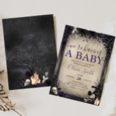 Hexchy Gothic Halloween Baby Shower Einladung
