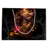 Hexchy Halloween Große Geschenktüte (Rückseite)