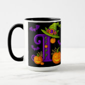 Hexchy Halloween Initial "I"-Tasse Tasse (Links)