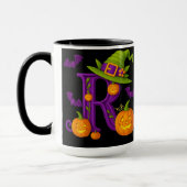 Hexchy Halloween Initial "R"-Tasse Tasse (Links)