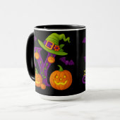 Hexchy Halloween Initial "Y"-Tasse Tasse (Vorderseite Links)