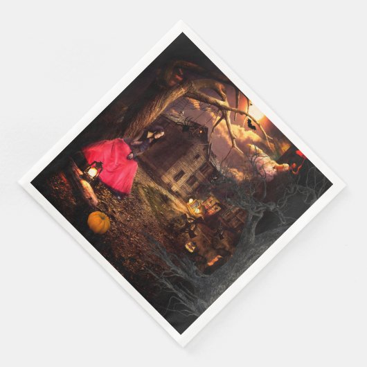 Hexchy Halloween Serviette (Ecke)