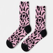 Hexchy Halloween Socks Socken (Linkes Detail)
