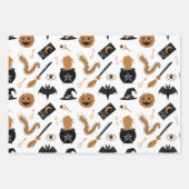 Hexchy Halloween Wrapping Paper Geschenkpapier Set (Vorderseite 2)