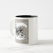 Hexchy Hands Zweifarbige Tasse (Vorderseite Links)