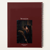 Hexchy Mischief Fuk Zitat Broomstick Cool Journal Planer (Rückseite)