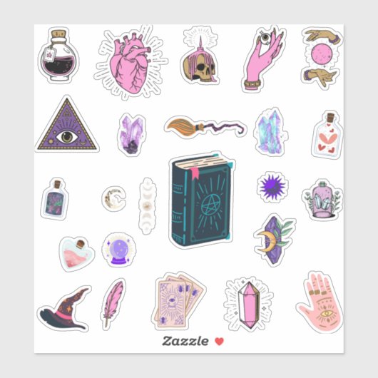 Hexchy Multiple All in One Aufkleber (Blatt)