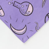 Hexchy Occult Symbols Pattern - Mystical Magic Fleecedecke (Ecke)