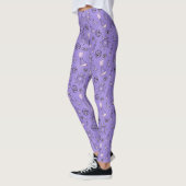 Hexchy Occult Symbols Pattern - Mystical Magic Leggings (Links)