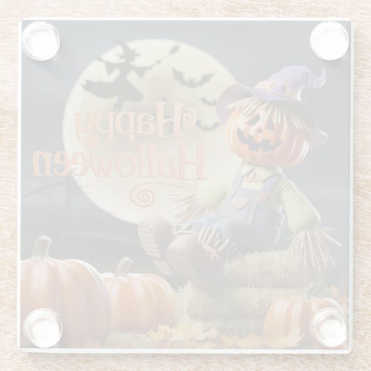 Hexchy Pumpkin Drink Untersetzer (Rückseite)