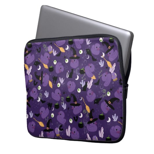 Hexchy Rubber Ducks Electronics Bag Laptopschutzhülle (Vorderseite Links)