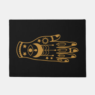 Hexchy Tattooed Hand Fußmatte