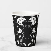 Hexchy Vibes Halloween Paper Cups Pappbecher (Rückseite)