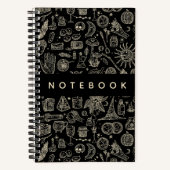 Hexchy Witchcraft Magick Things Notizblock (Vorderseite)