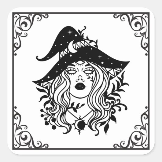 Hexchy Woman Sticker (Vorderseite)