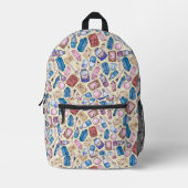 Hexchy-Wonders-Backpack #3 Bedruckter Rucksack (Vorderseite)