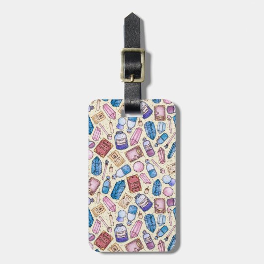 Hexchy Wonders Gepäckmarke Gepäckanhänger (Vorderseite vertikal)