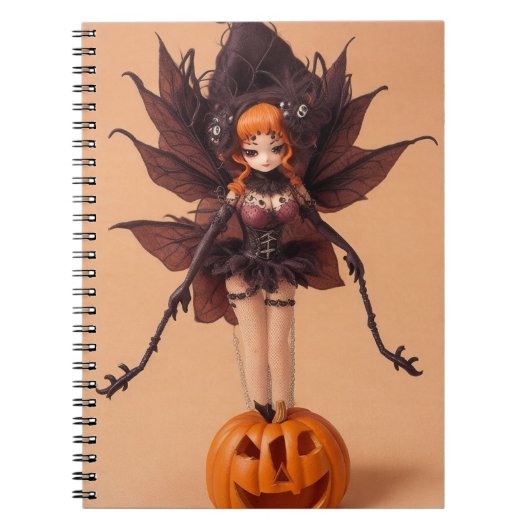 Hexchy Wonders Halloween-Notebook Notizblock (Vorderseite)