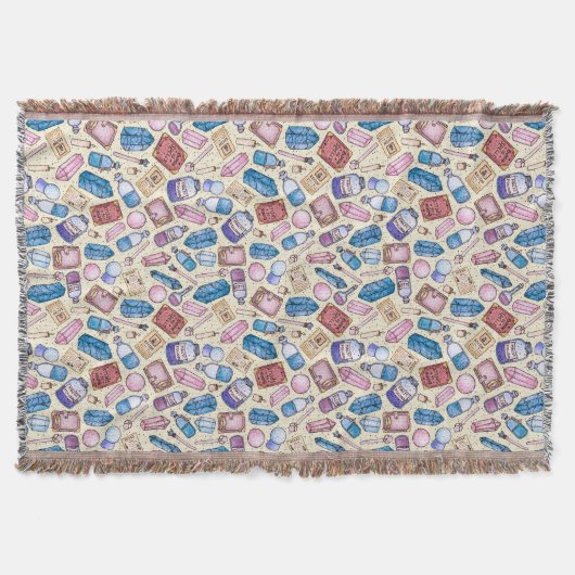 Hexchy Wonders Throw Decke (Vorderseite)