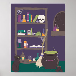 Hexchy Workroom Halloween Poster