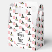 Hexe 1. Geburtstag Geschenkschachtel (Geöffnet)