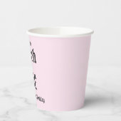 Hexe 1. Geburtstag Pappbecher (Links)