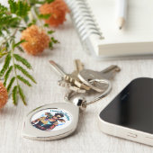 Hexe, aber ansprechendes Chaos Schlüsselanhänger (Seite)